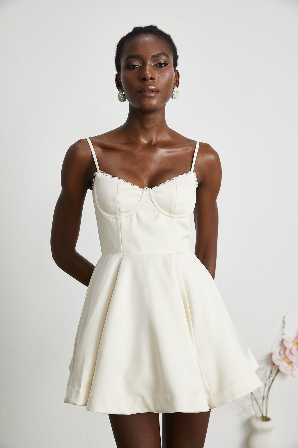 Saira tül mini elbise