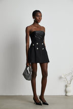 Mealla kloş mini elbise