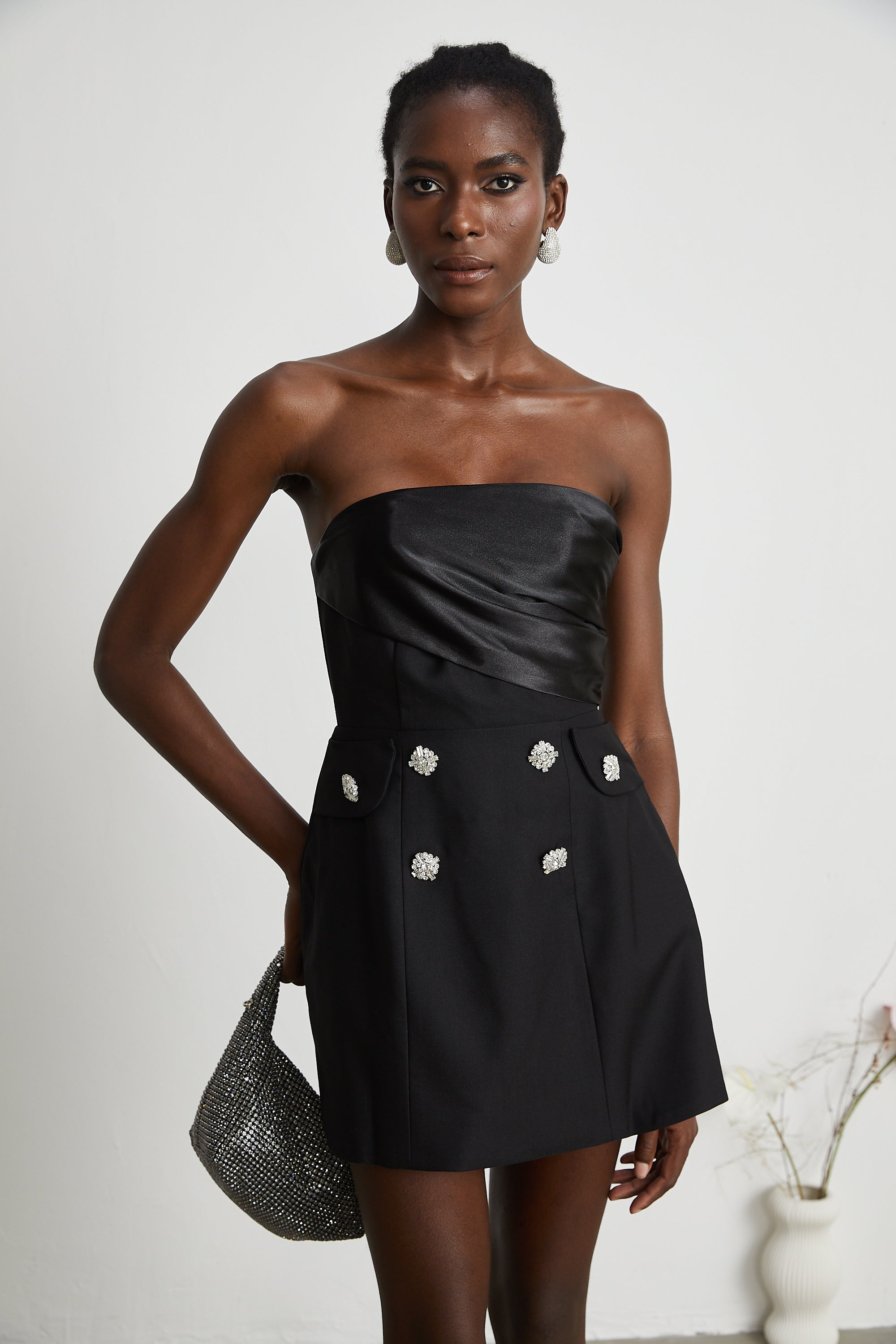 Mealla kloş mini elbise