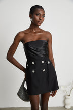 Mealla kloş mini elbise