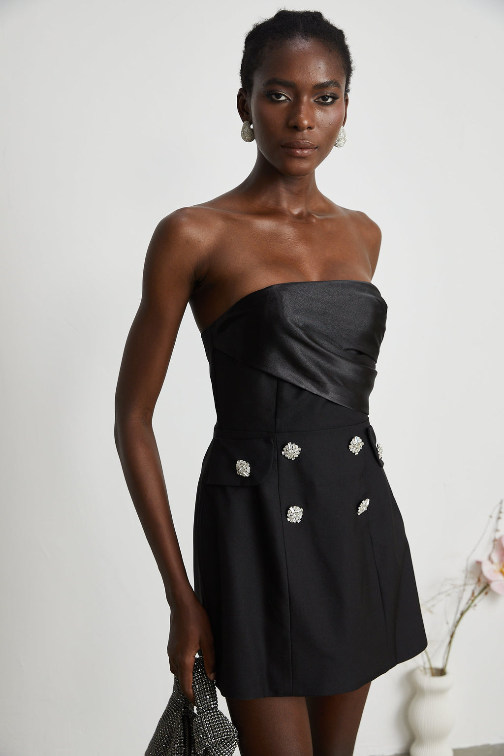 Mealla kloş mini elbise