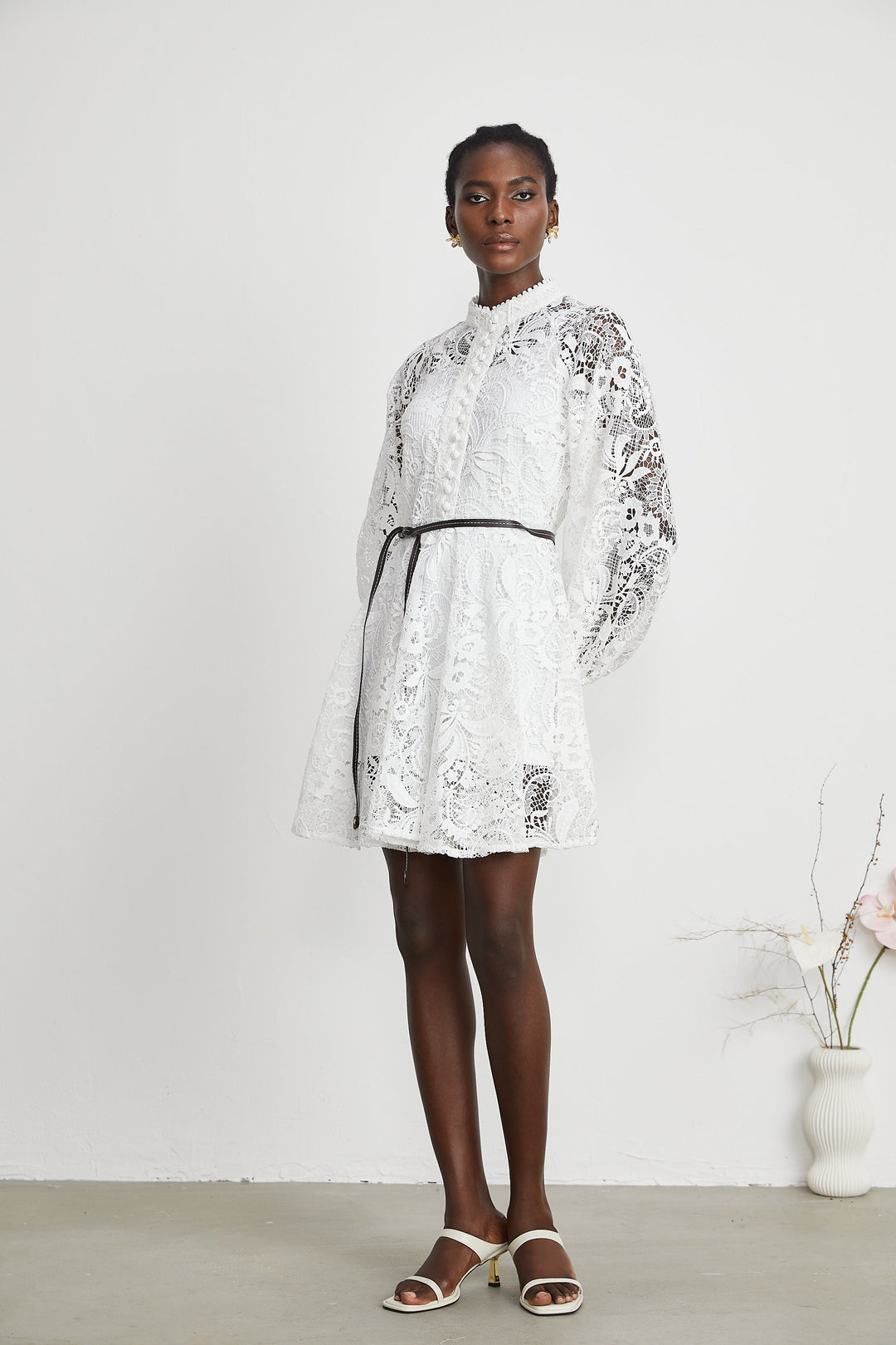 Camelliera mini elbise