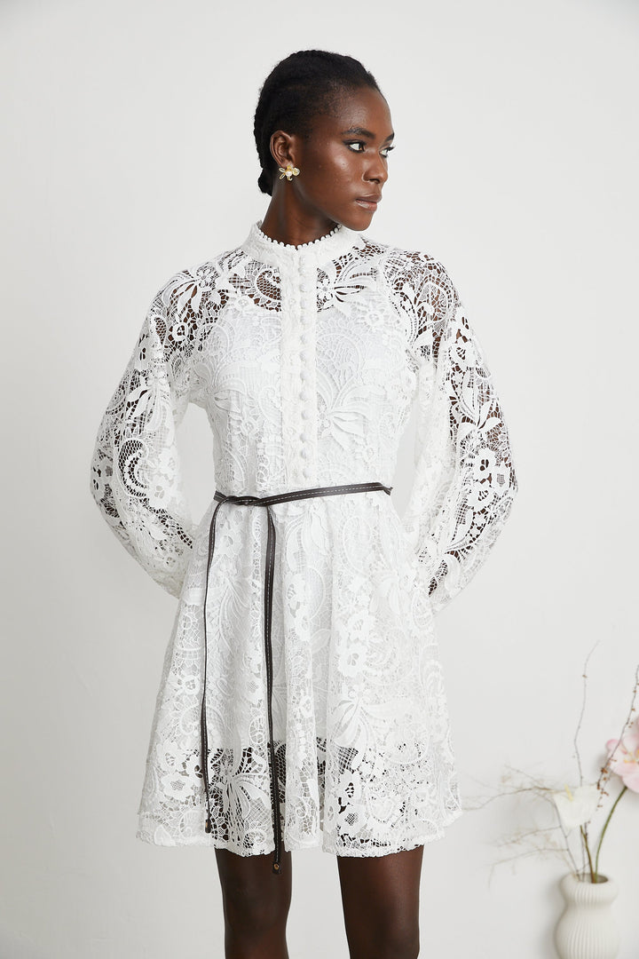 Camelliera mini elbise