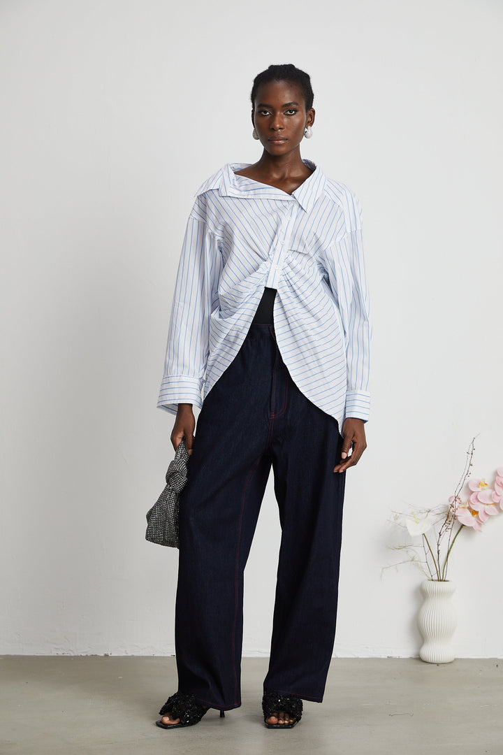 Korska streç kot pantolon