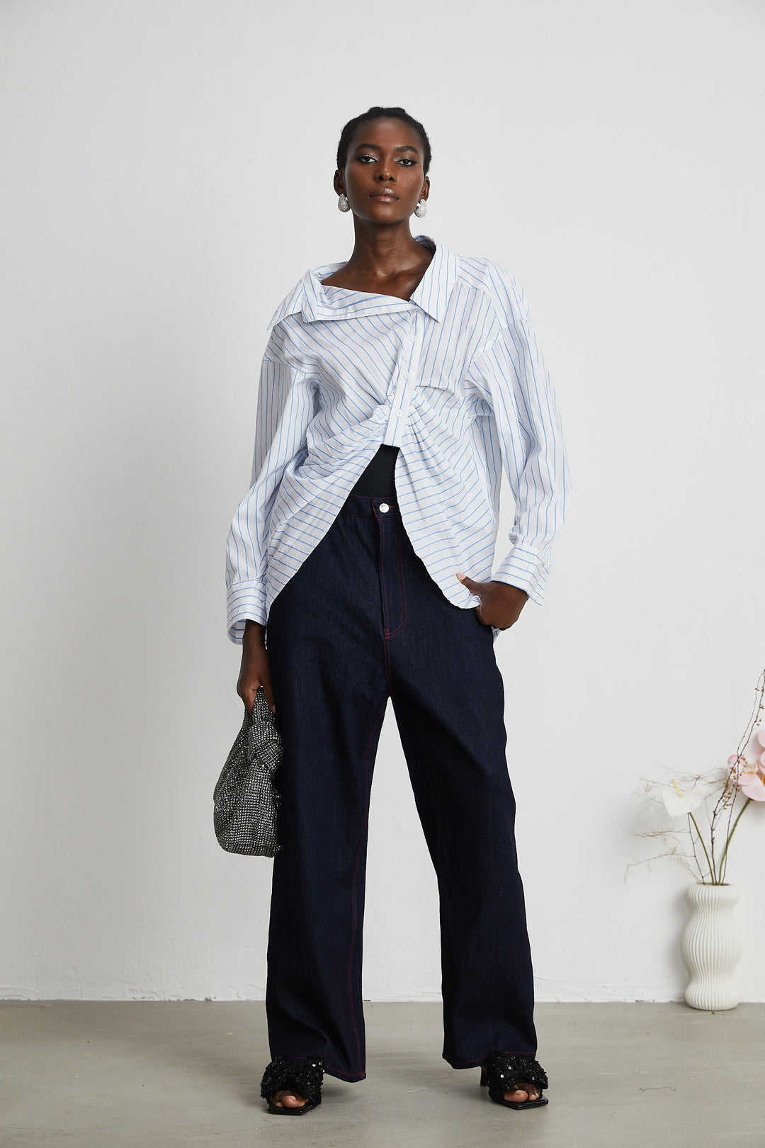 Korska streç kot pantolon