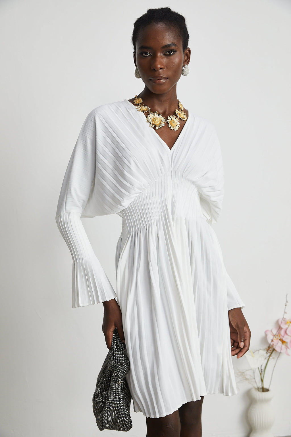 Claudette mini elbise