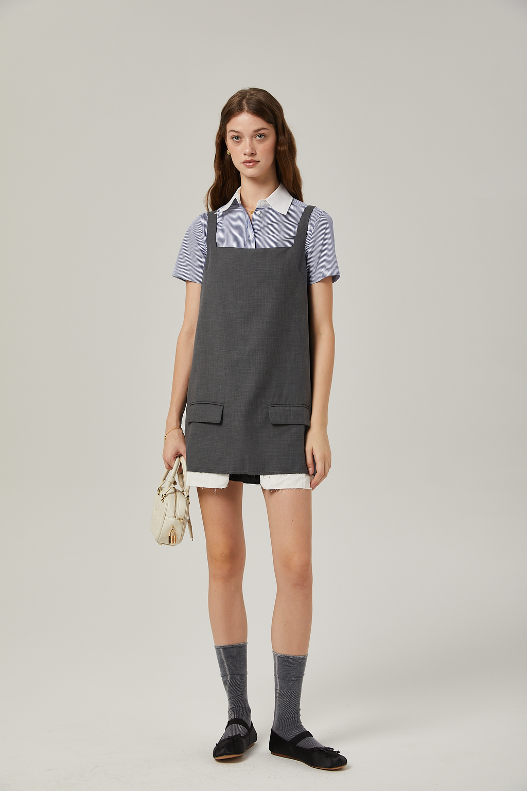 Isabelle kolsuz mini elbise