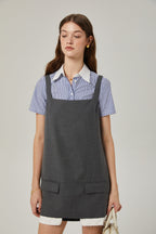 Isabelle kolsuz mini elbise