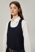 Suzette pileli mini elbise