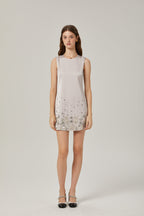 Raquel boncuk mini elbise