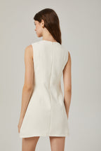 Cyrielle süsleme mini elbise