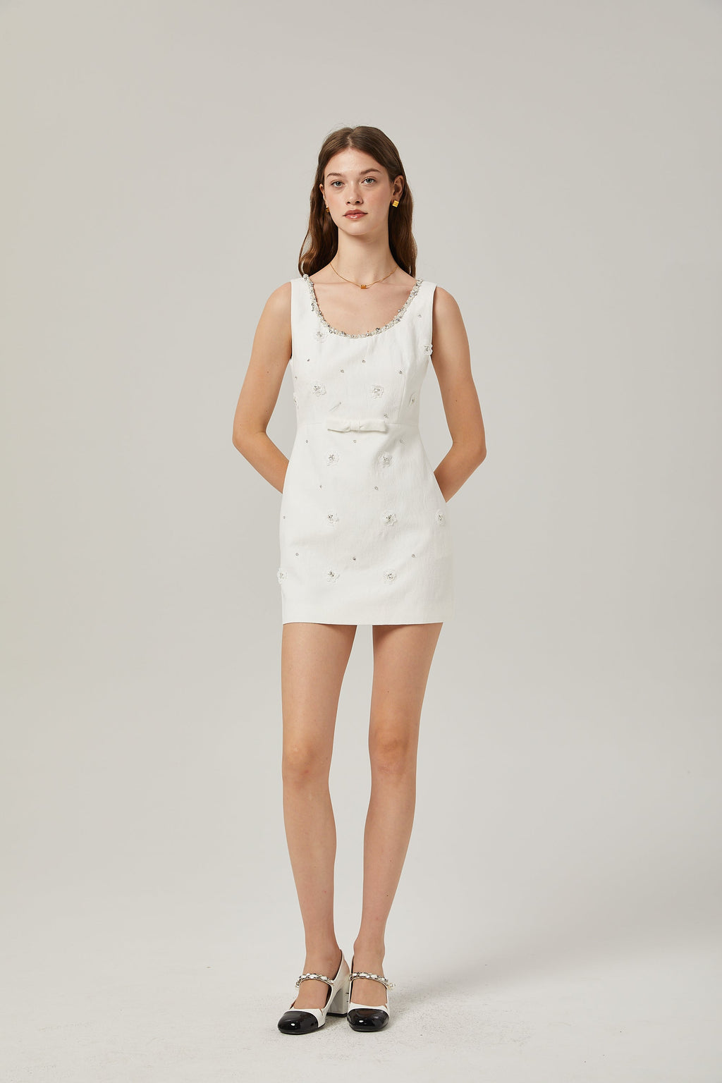 Filipin fiyonk mini elbise