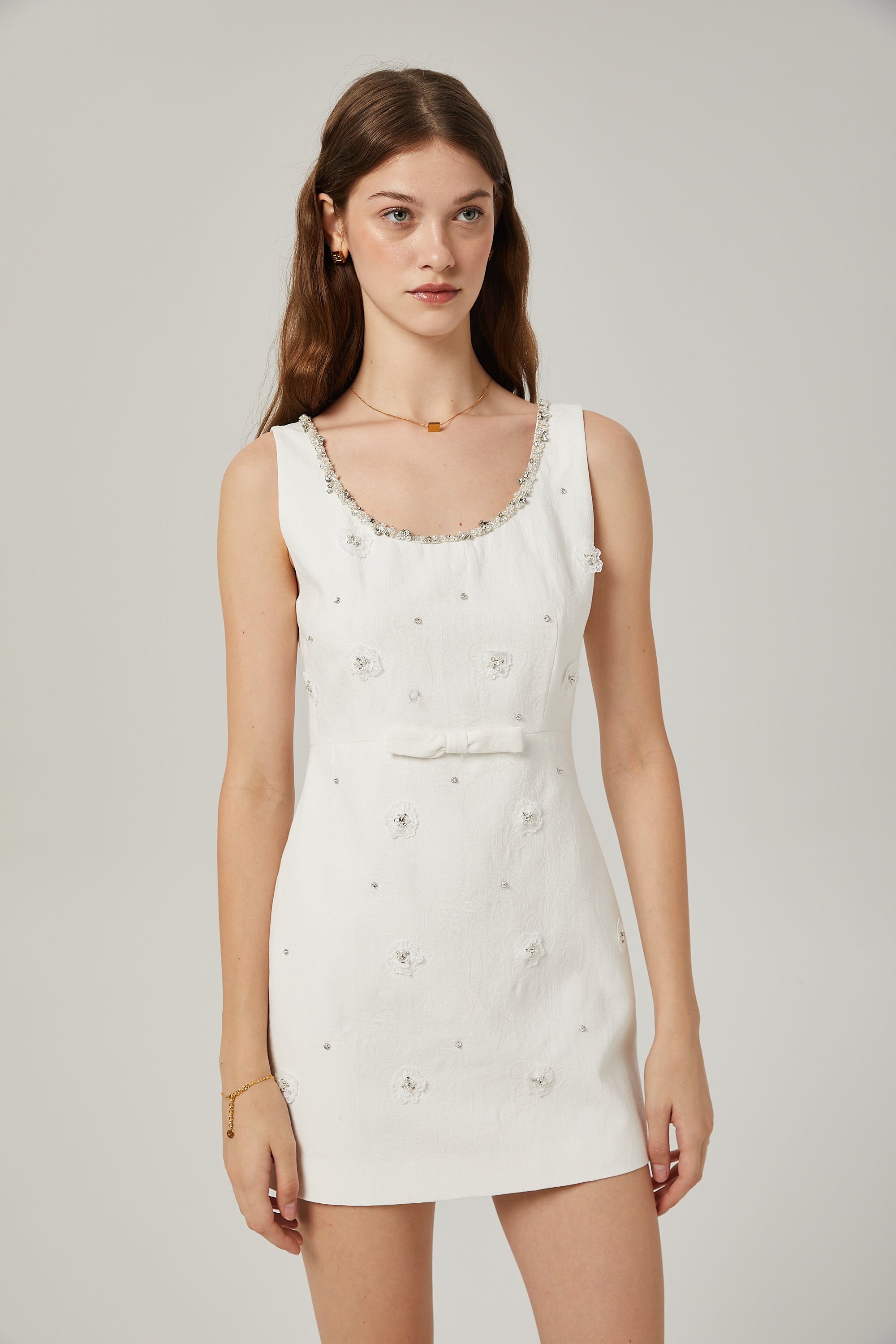 Filipin fiyonk mini elbise