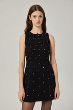 Pénélope kristal mini elbise