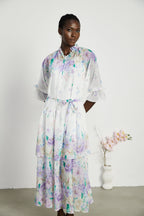 Cyrielle katman midi elbise