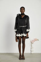 Delphine inci mini elbise