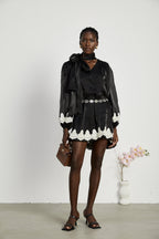 Delphine inci mini elbise