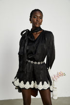 Delphine inci mini elbise