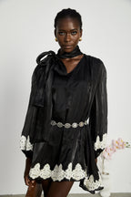 Delphine inci mini elbise