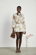 Delphine inci mini elbise