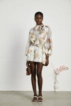 Delphine inci mini elbise