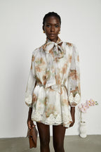 Delphine inci mini elbise