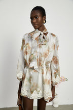 Delphine inci mini elbise