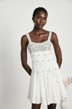 Joséphine kristal mini elbise