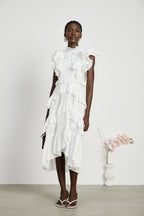 Laguna katman midi elbise