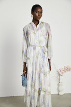 Désirée çiçek midi elbise