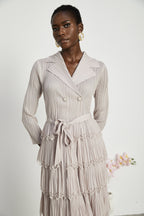 Marjolaine katman midi elbise