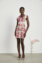 Nalini işleme mini elbise