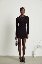 Sonia dekolteli mini elbise