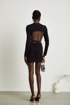 Sonia dekolteli mini elbise