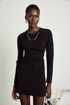 Sonia dekolteli mini elbise