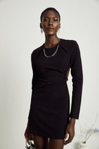 Sonia dekolteli mini elbise