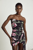 Moren kurdele mini elbise