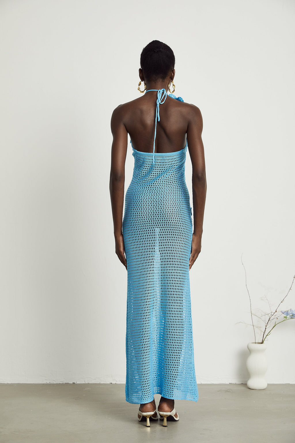 Diane tığ maksi elbise