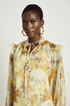 Fabienne midi elbise