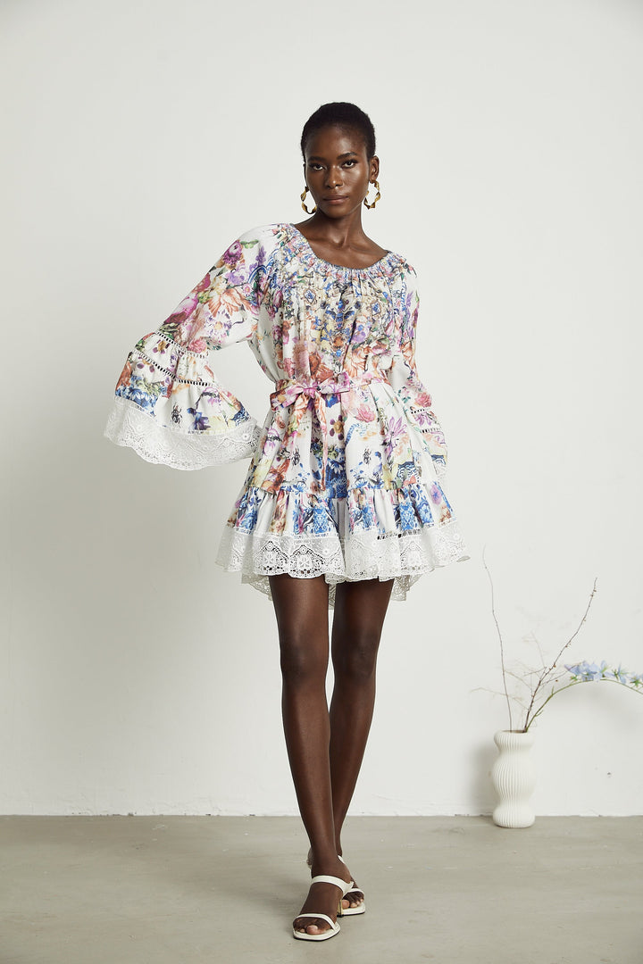 Bérénice mini elbise