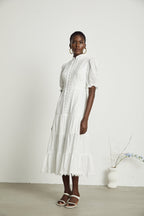 Coline dantel mini elbise