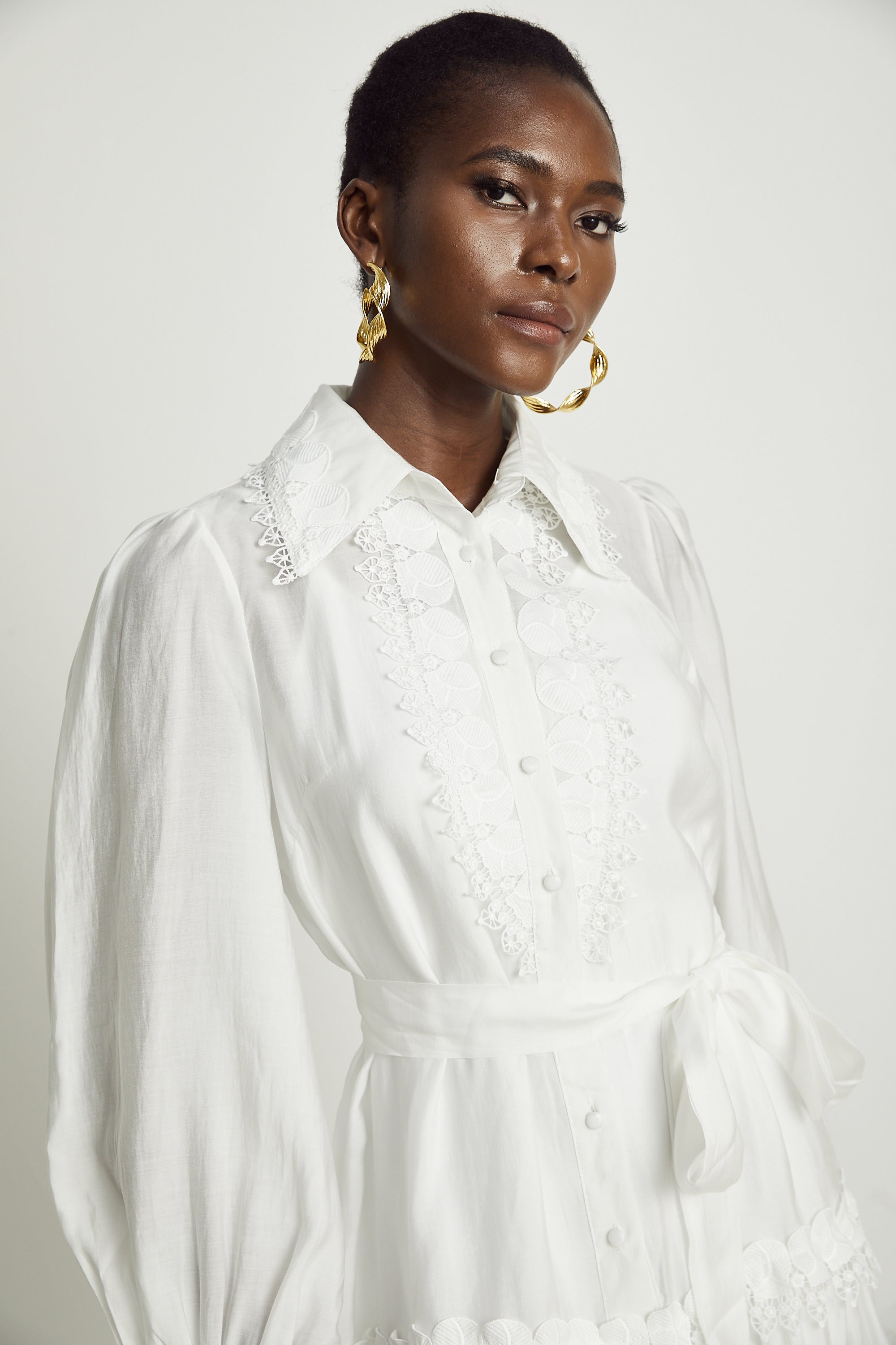 Mélisande kuşaklı mini elbise