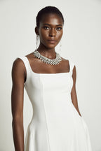 Thala kloş midi elbise