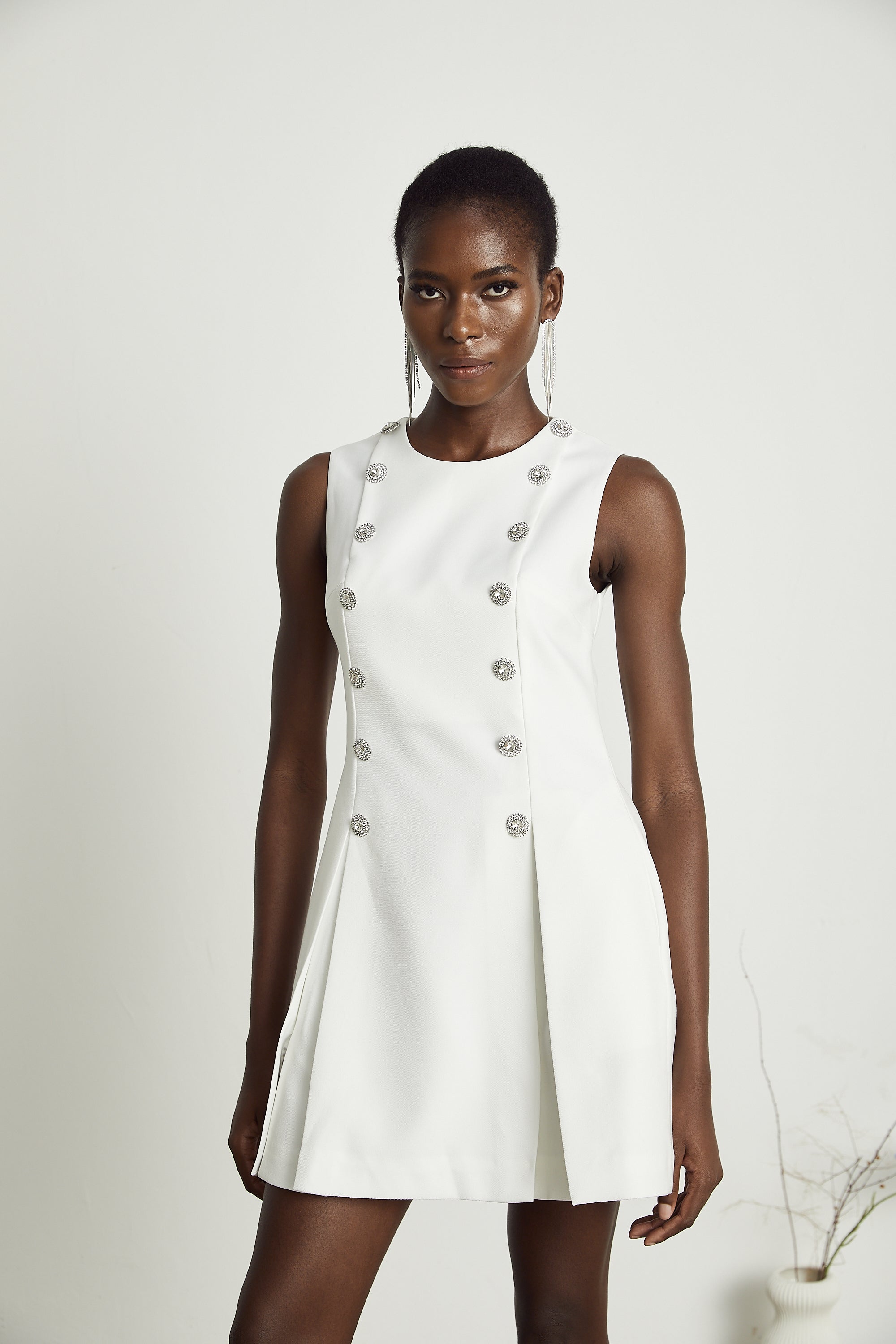 Lili Kristal mini elbise