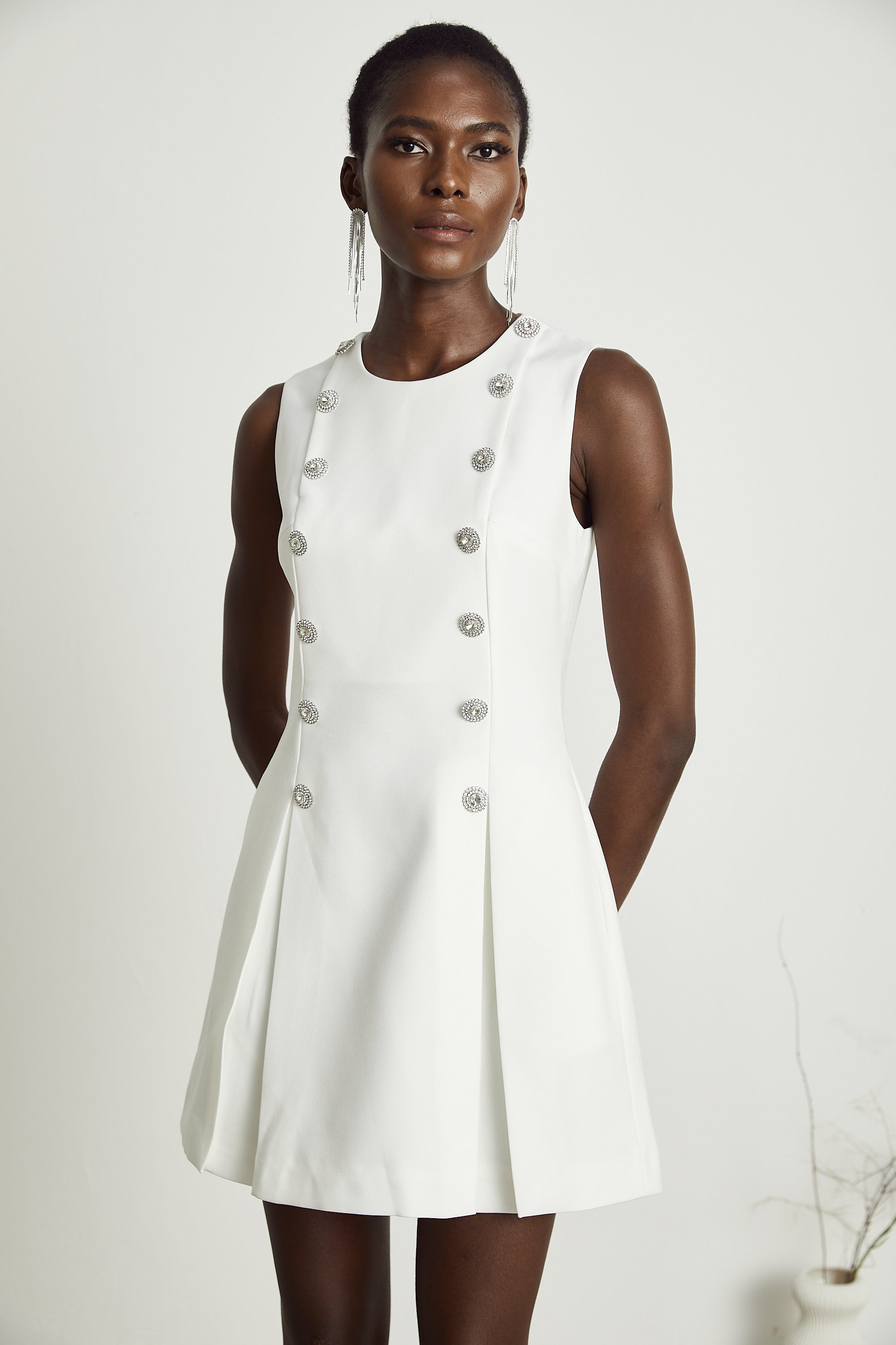 Lili Kristal mini elbise