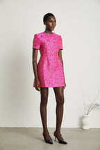 Florentina aplike mini elbise