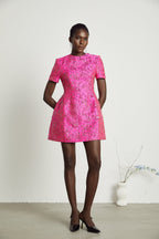 Florentina aplike mini elbise