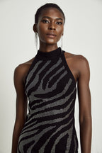 Gisèle kristal mini elbise