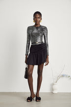 Capucine bodysuit mini elbise