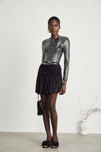 Capucine bodysuit mini elbise